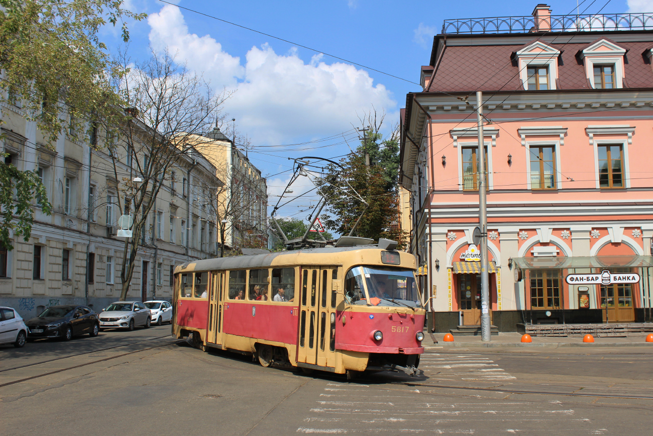 Киев, Tatra T3SU № 5817