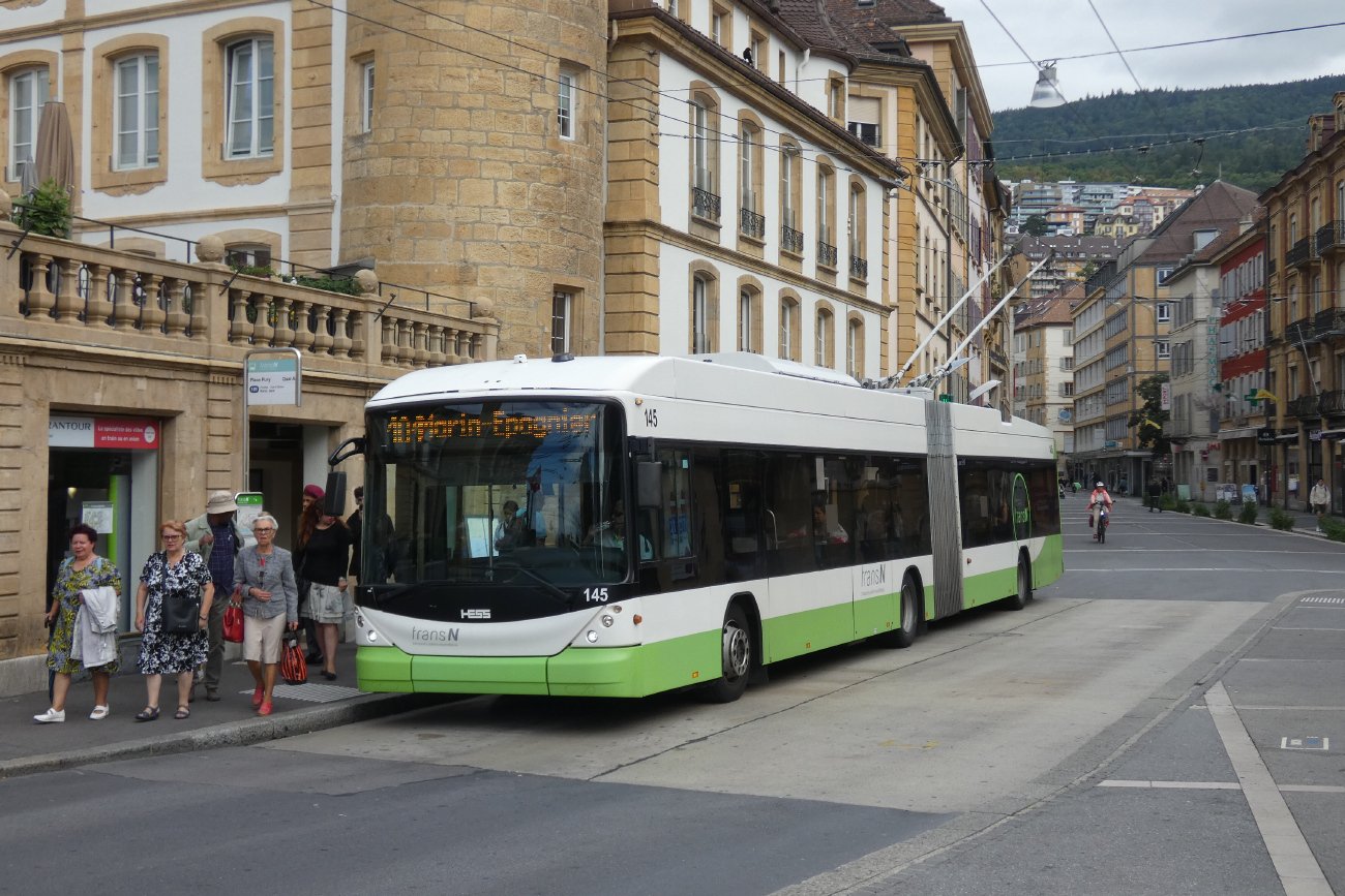 Невшатель, Hess SwissTrolley 3 (BGT-N2C) № 145