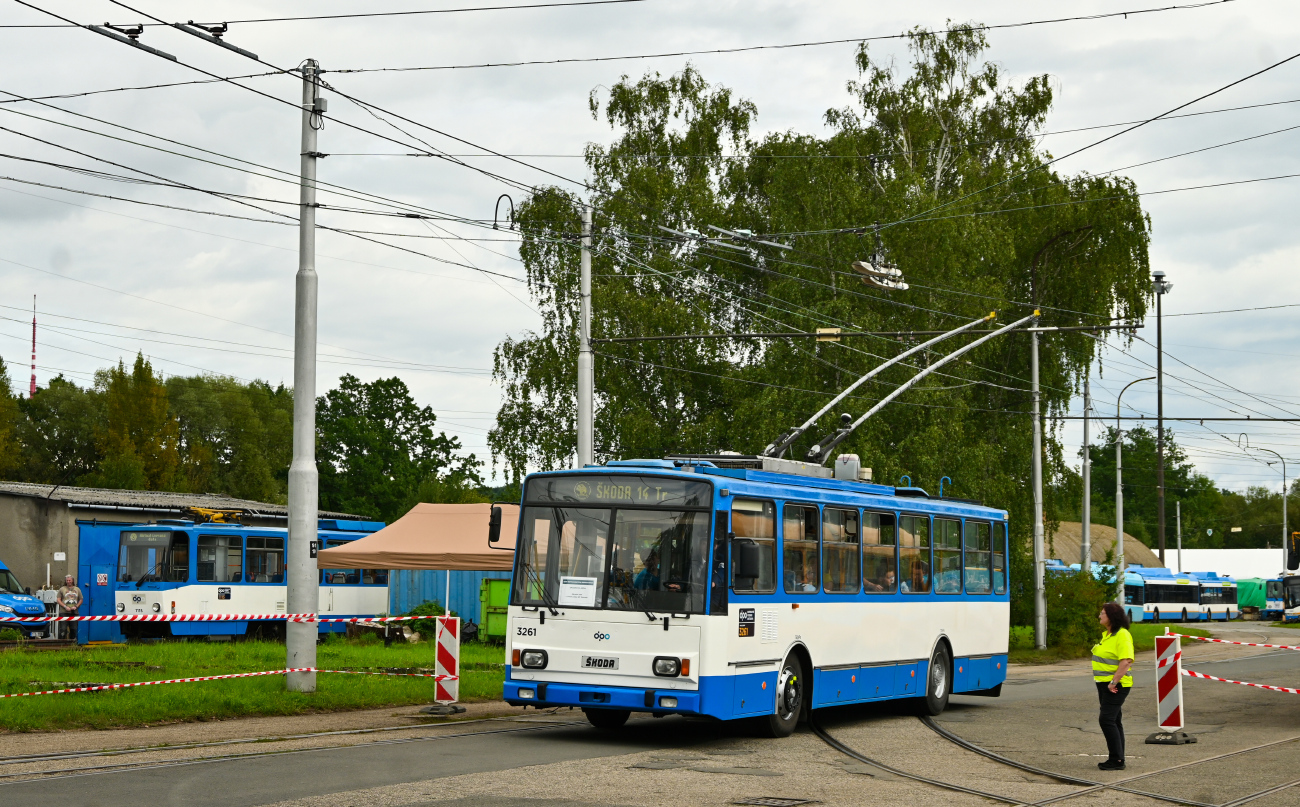 Острава, Škoda 14TrM № 3261; Острава — День остравских транспортников 2023