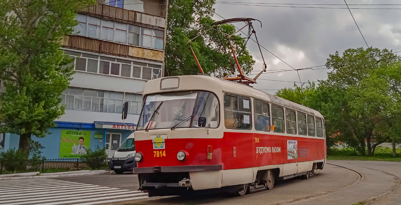 Дружковка, Tatra T3SUCS № 7814