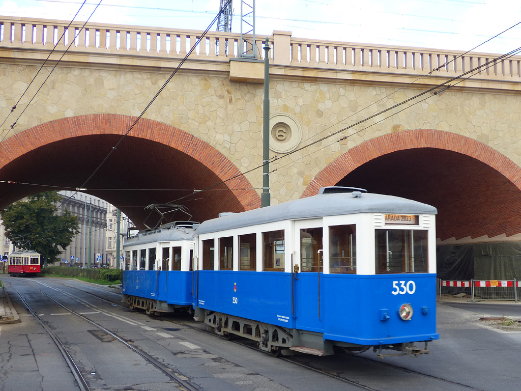 Краков, Sanok PN2 № 530; Краков — Парад исторических и современных трамваев 2023