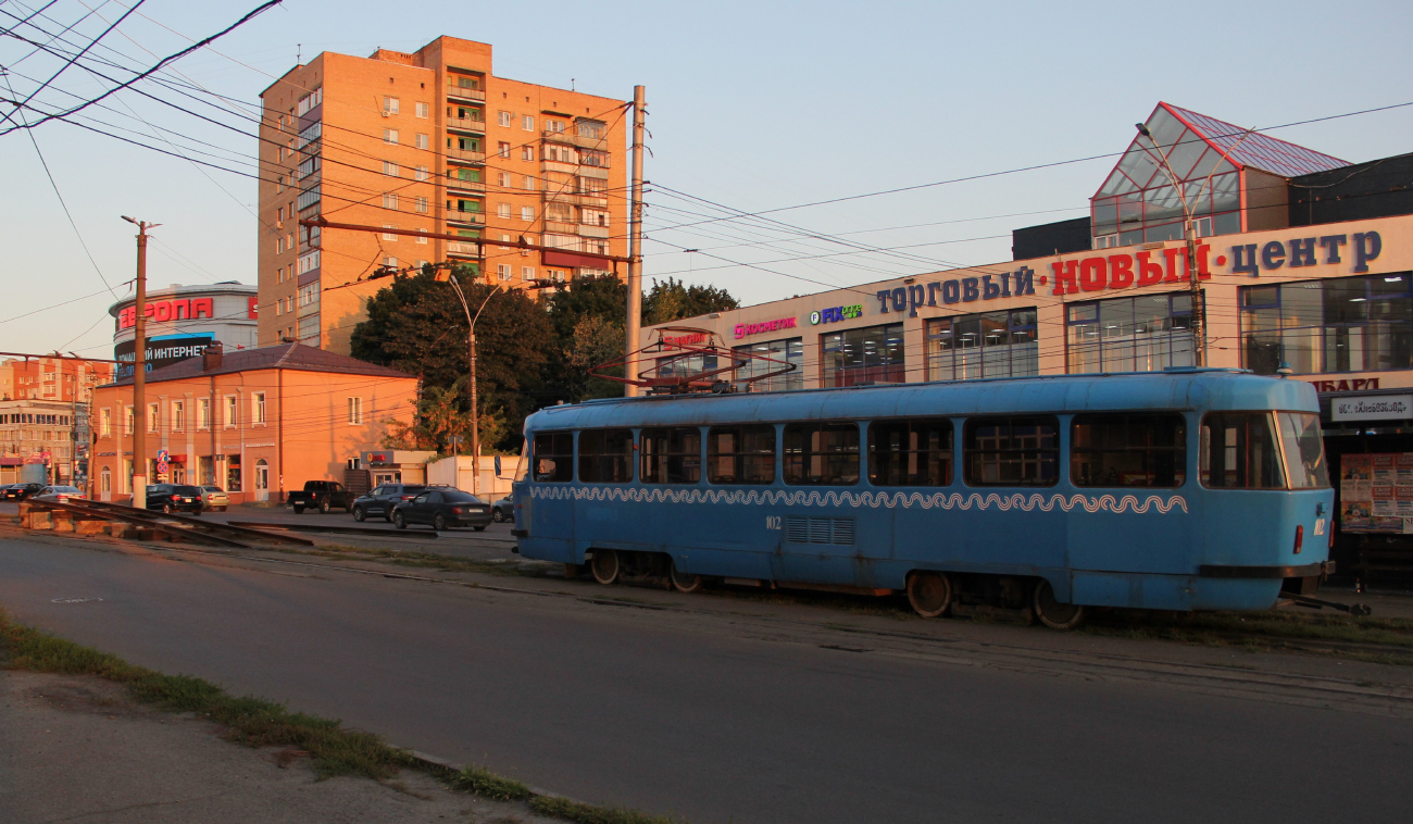 Курск, МТТЧ № 102; Курск — Ночёвка трамвайных вагонов вне депо