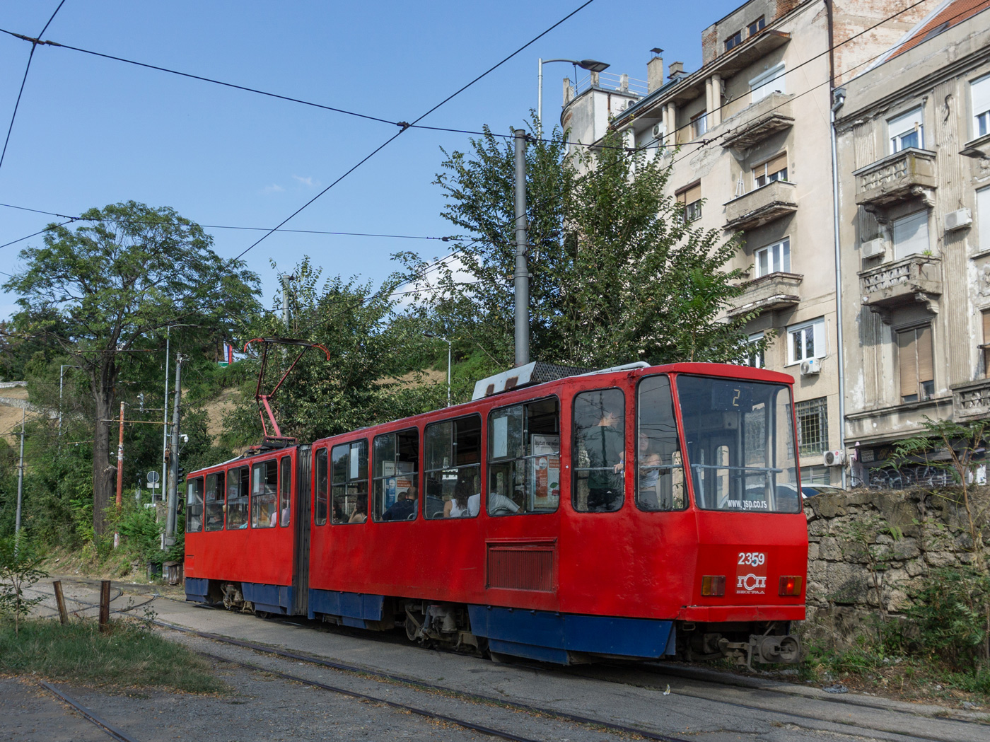 Белград, Tatra KT4YU № 2359