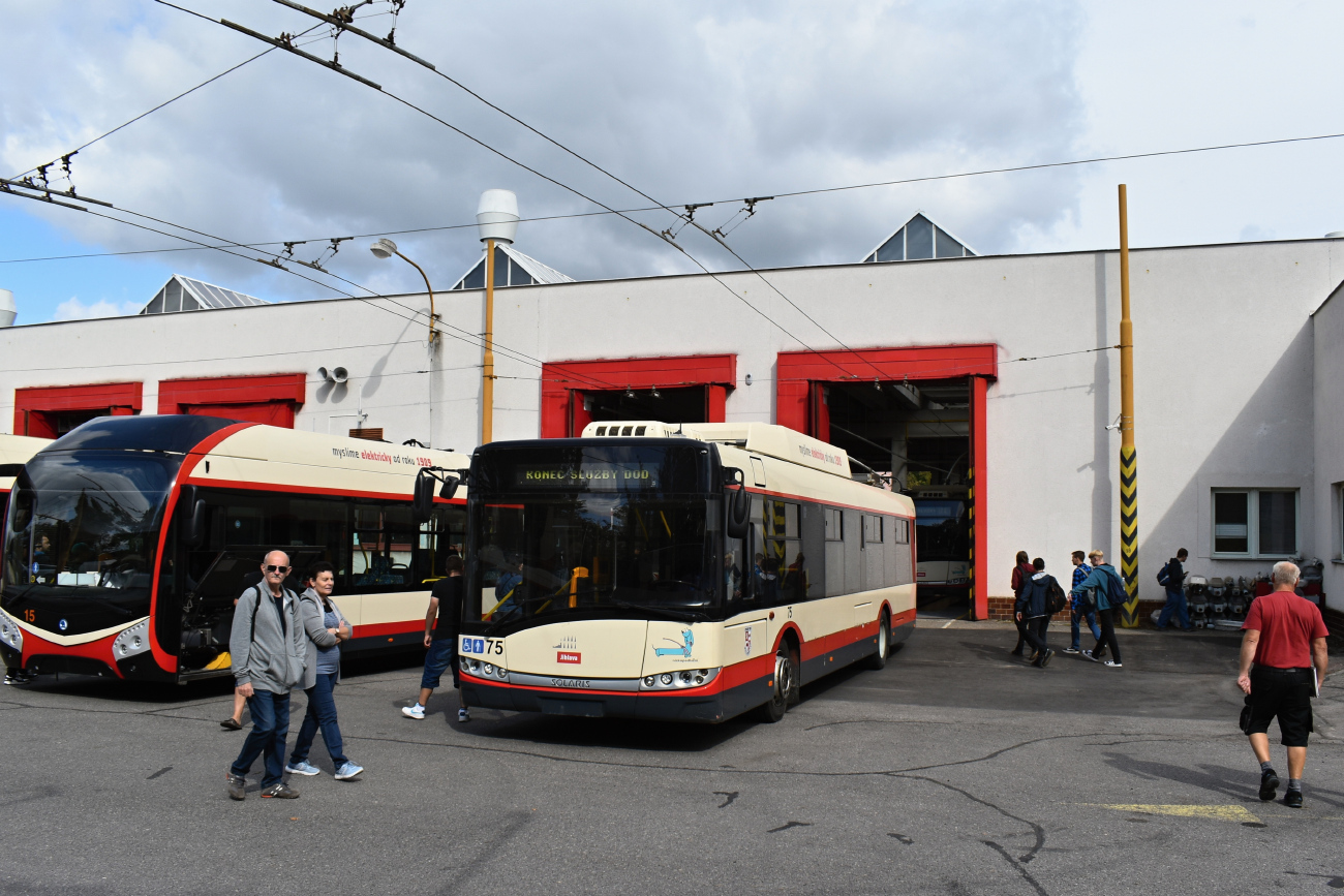 Йиглава, Škoda 26Tr Solaris III № 75; Йиглава — Юбилей: 75 лет троллейбусу и 80 лет автобусу в Йиглаве (23-24.09.2023)