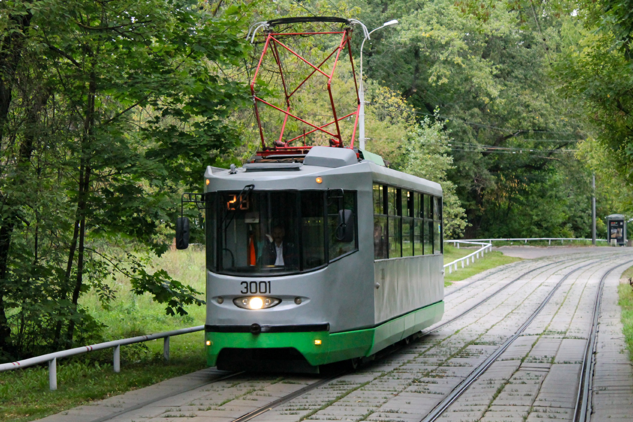 Москва, 71-135 (ЛМ-2000) № 3001; Москва — Парад и выставка трамваев в честь Дня города 9 сентября 2023