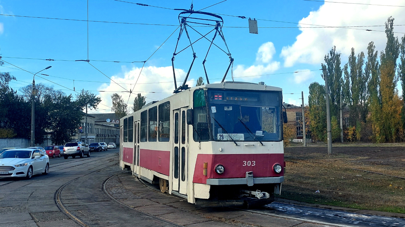 Киев, Tatra T6B5SU № 303