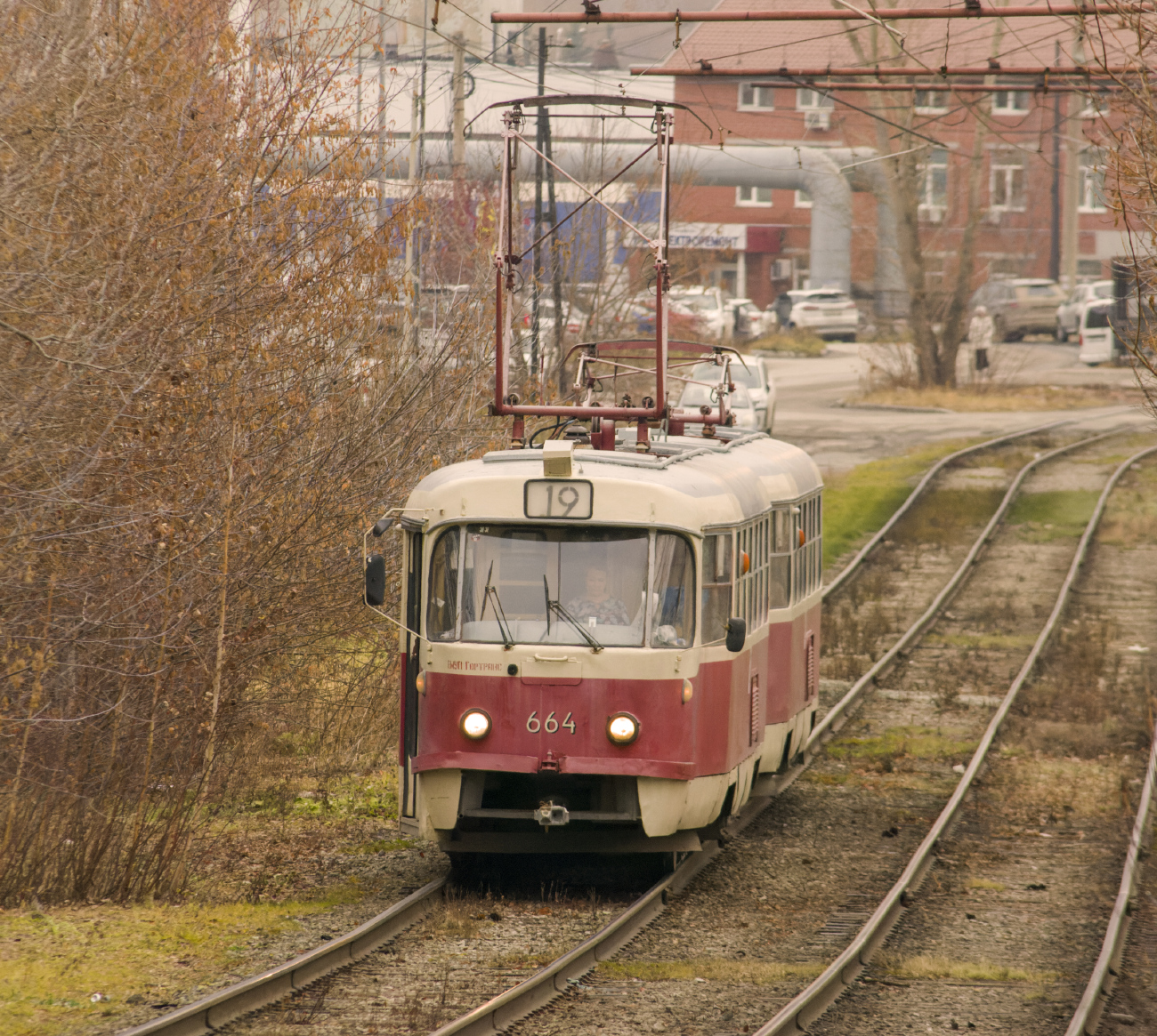 Екатеринбург, Tatra T3SU № 664