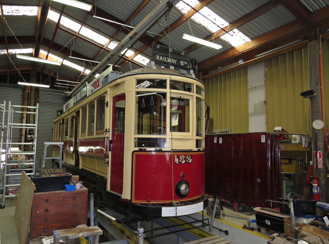 Паекакарики, Wellington City Tramways Company Ltd № 159