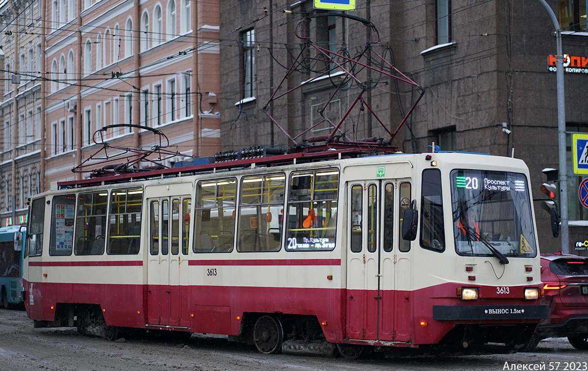 Санкт-Петербург, ТС-77 № 3613