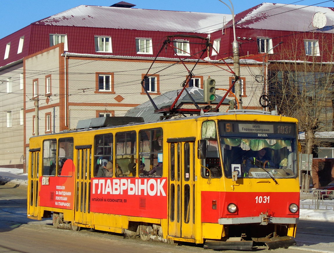 Барнаул, Tatra T6B5SU № 1031