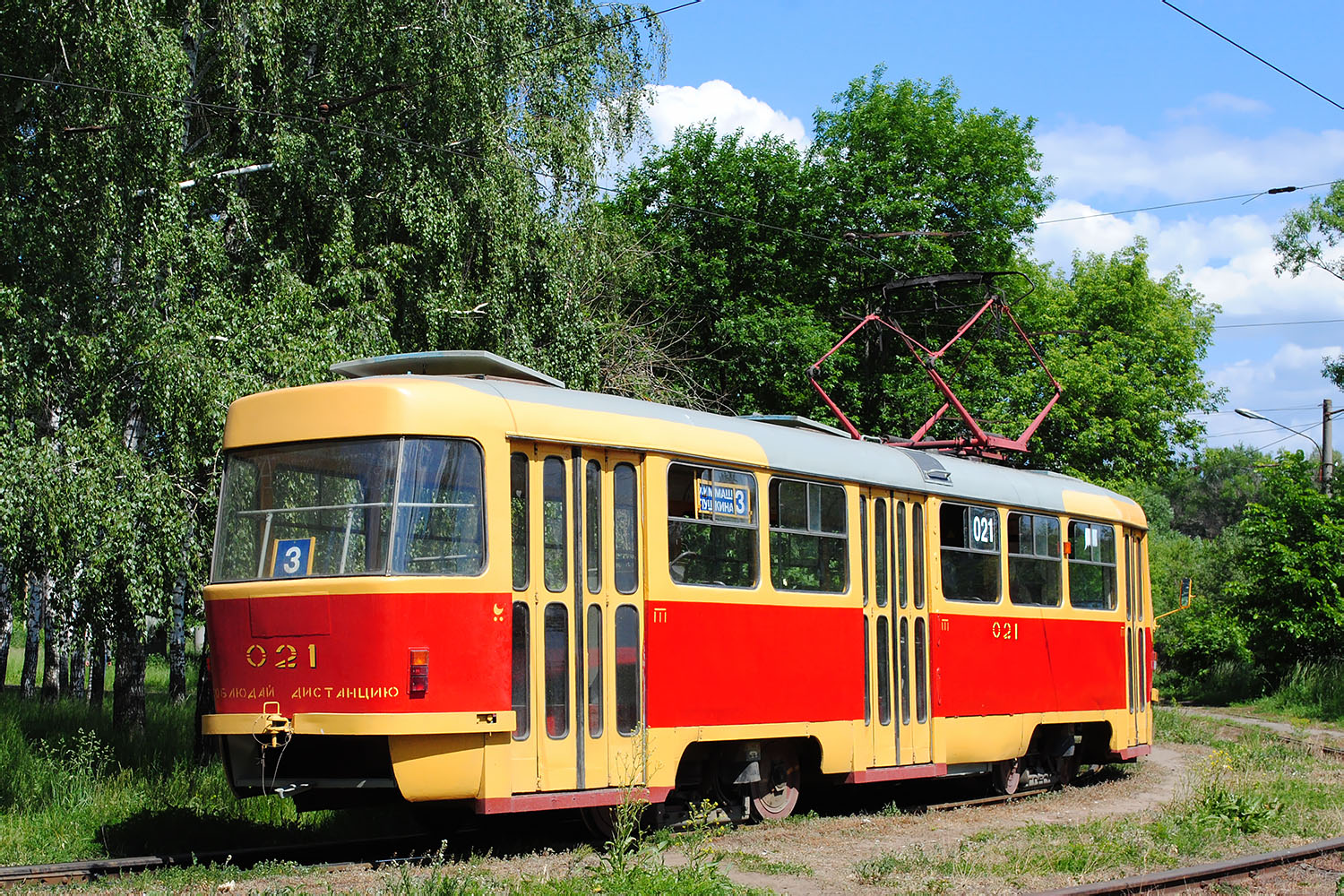 Орёл, Tatra T3SU № 021