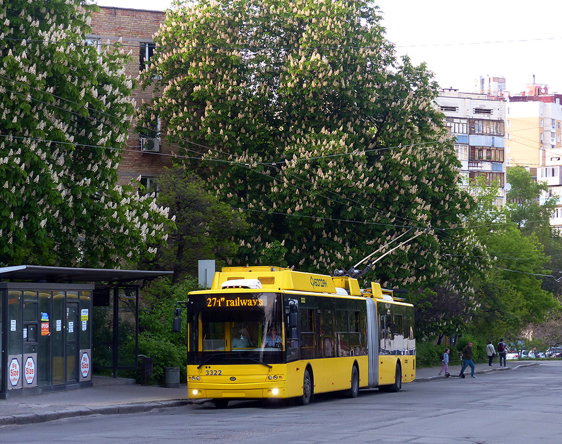 Киев, Богдан Т90117 № 3322
