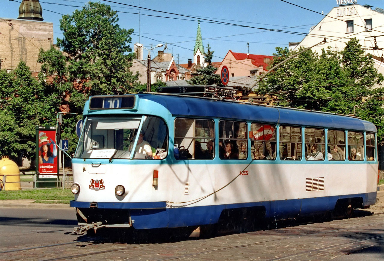 Рига, Tatra T3A № 4-2322