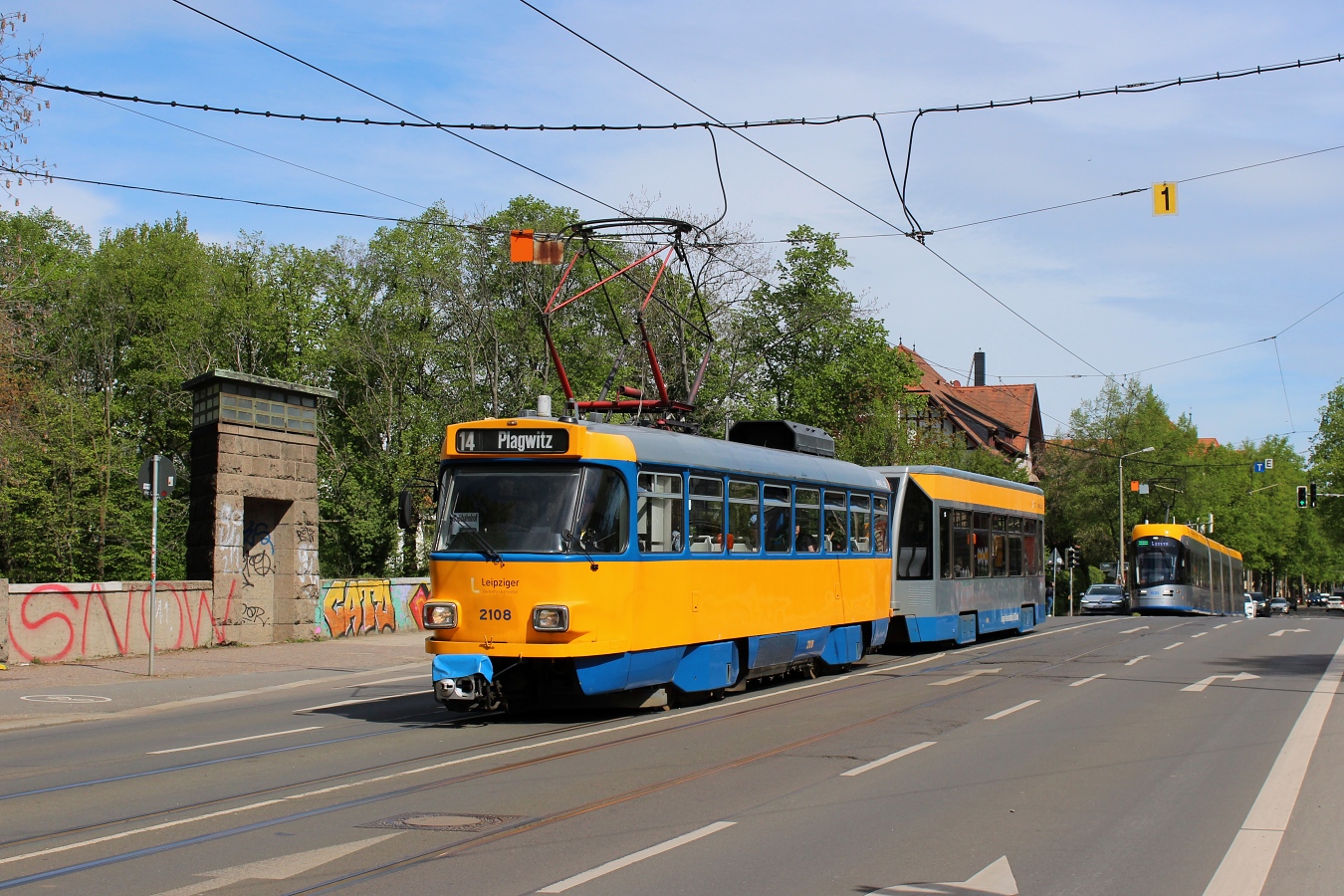 Лейпциг, Tatra T4D-M1 № 2108