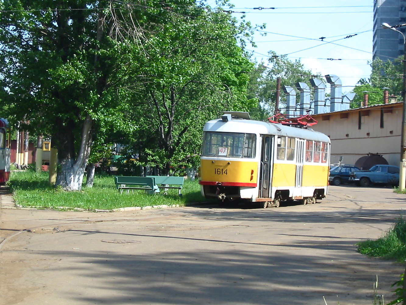 Москва, Tatra T3SU № 1614