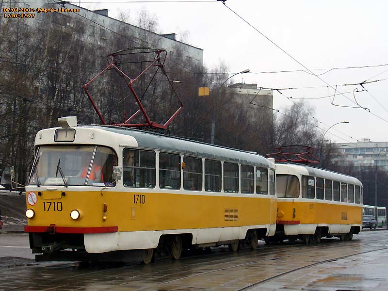 Масква, Tatra T3SU № 1710 Масква, Tatra T3SU № 1710