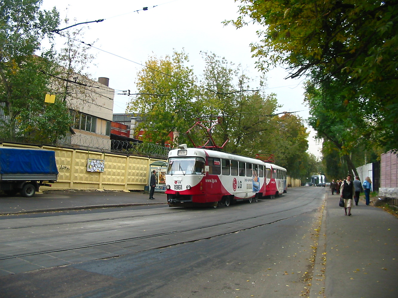 Москва, Tatra T3SU № 1961
