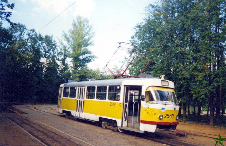 Москва, Tatra T3SU № 2548