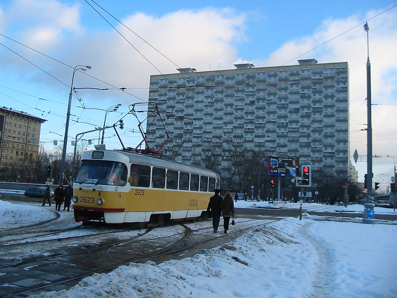 Москва, Tatra T3SU № 2623
