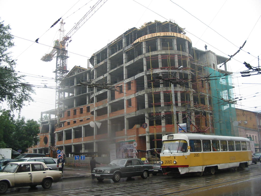 Москва, Tatra T3SU № 2680