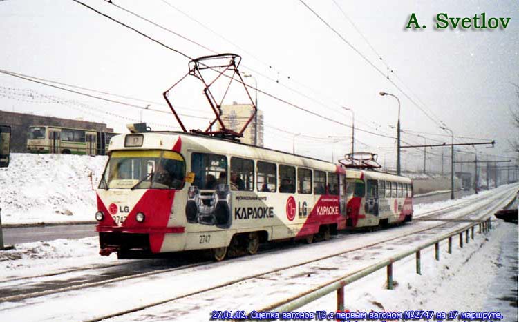 Moszkva, Tatra T3SU — 2747