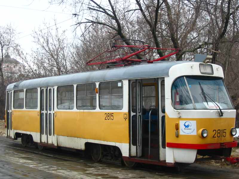 Москва, Tatra T3SU № 2815