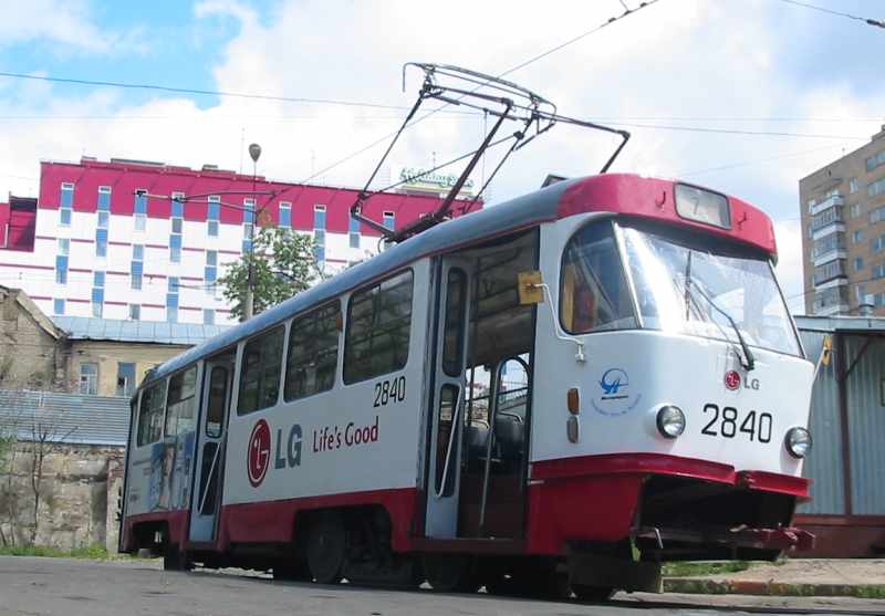 Москва, Tatra T3SU № 2840 Москва, Tatra T3SU № 2840