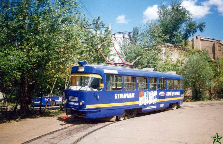 Москва, Tatra T3SU № 2856