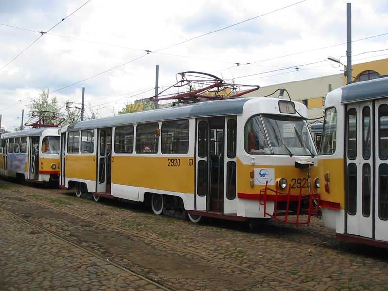 Москва, Tatra T3SU № 2920