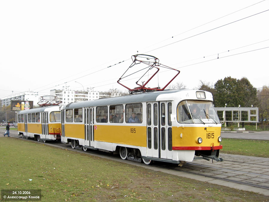 Moskva, Tatra T3SU č. 1615