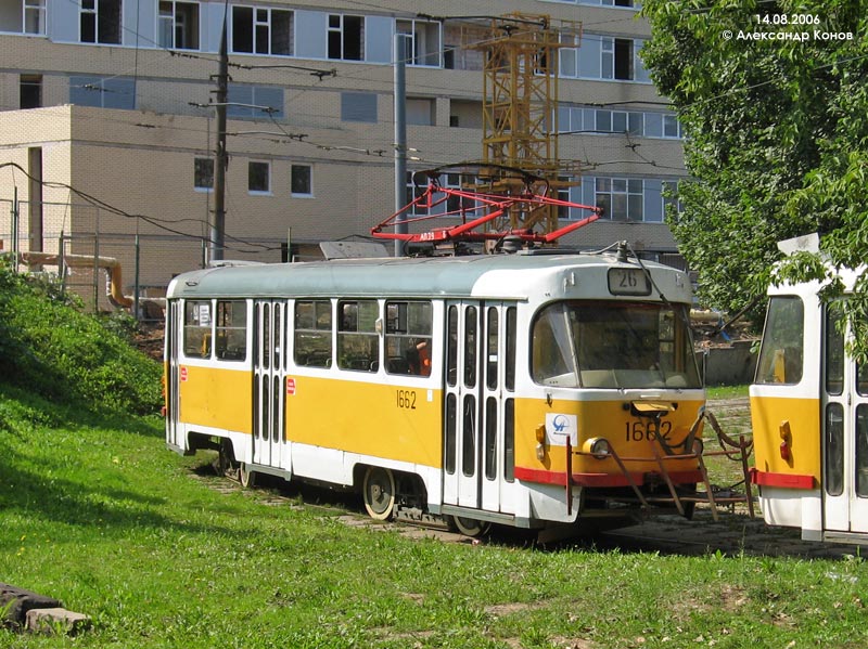 Moskva, Tatra T3SU Br. 1662 Moskva, Tatra T3SU Br. 1662