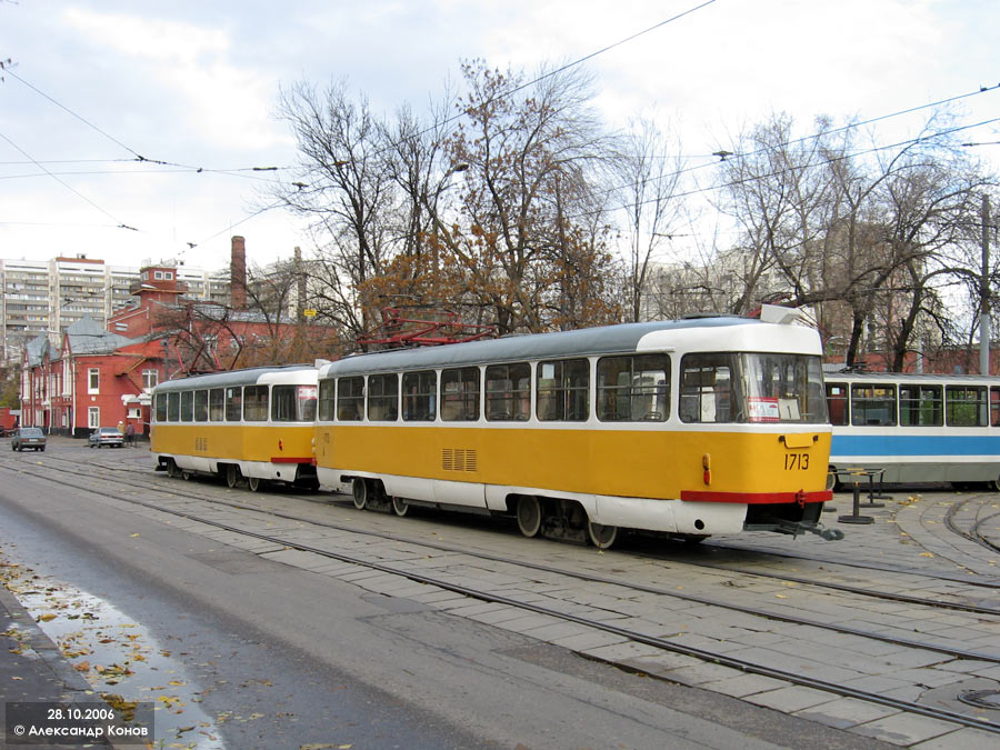 Moszkva, Tatra T3SU — 1713