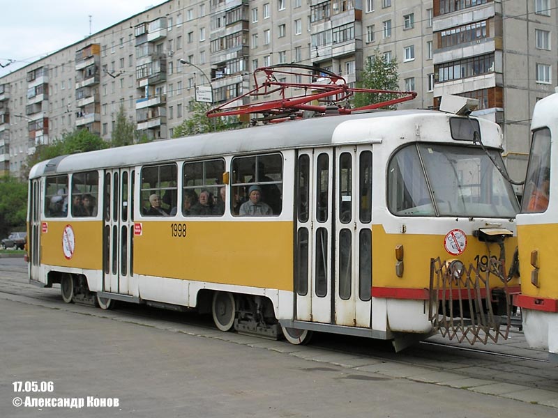 Москва, Tatra T3SU № 1998