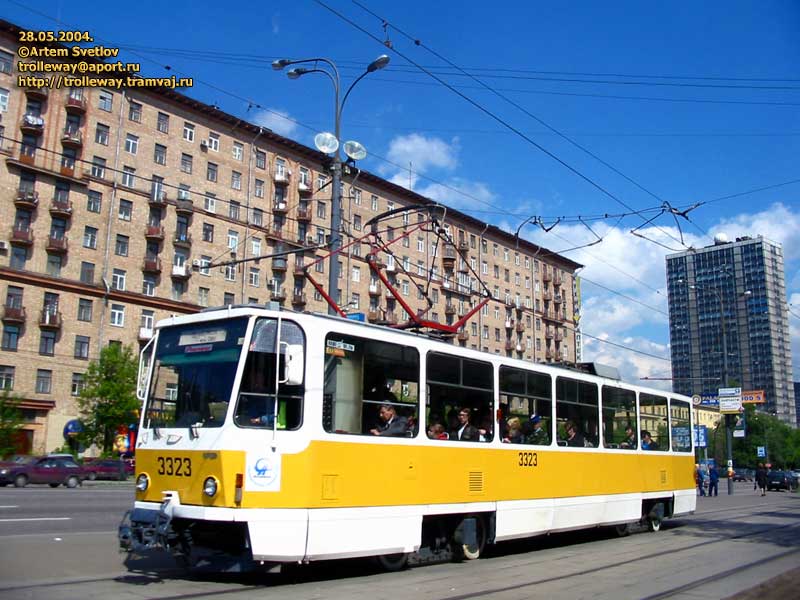 Maskva, Tatra T7B5 nr. 3323