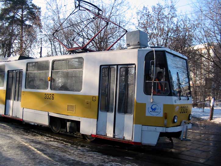 Москва, Tatra T7B5 № 3326