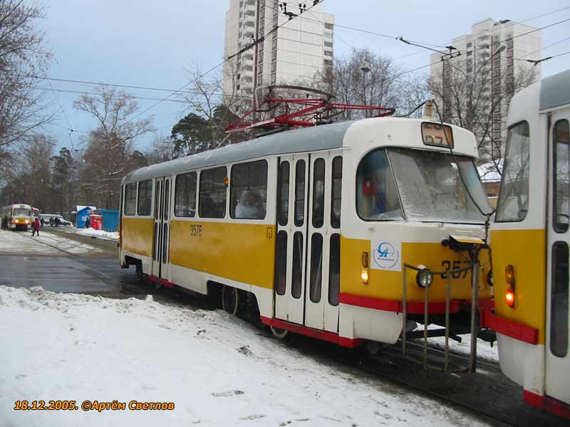 Maskva, Tatra T3SU nr. 3576 Maskva, Tatra T3SU nr. 3576