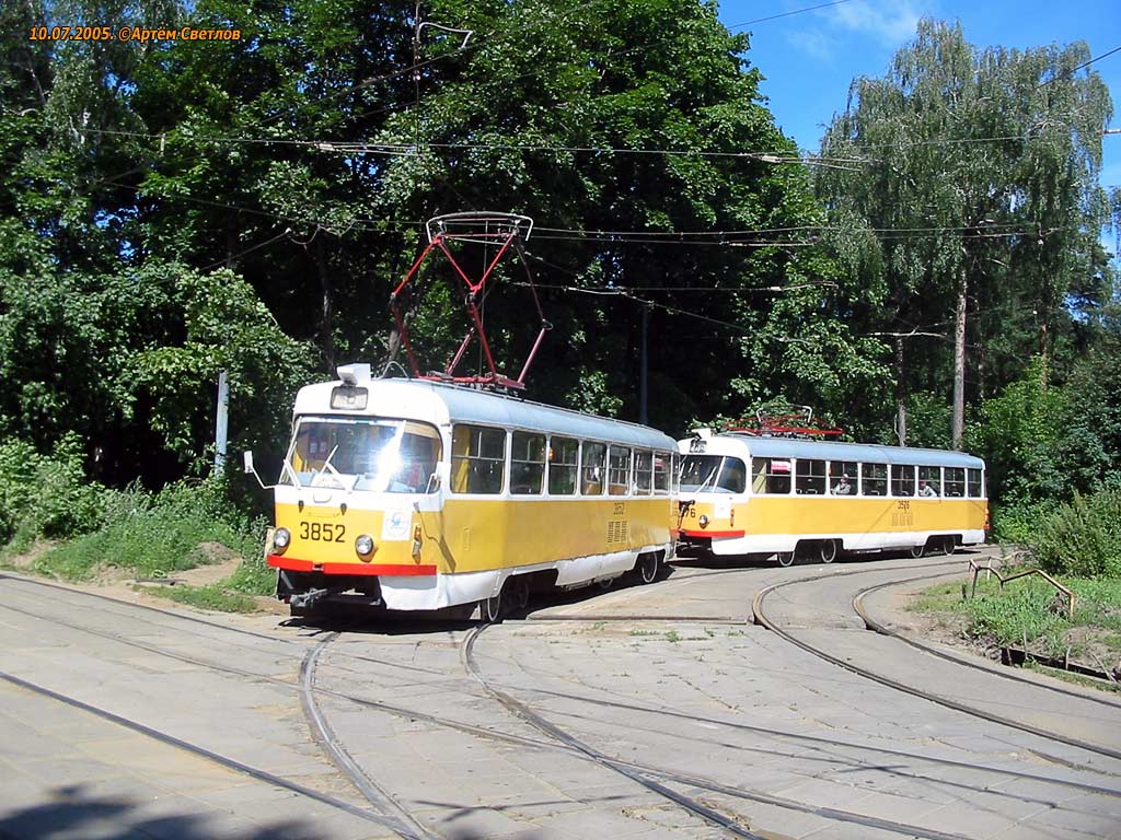 Москва, Tatra T3SU № 3852 Москва, Tatra T3SU № 3852