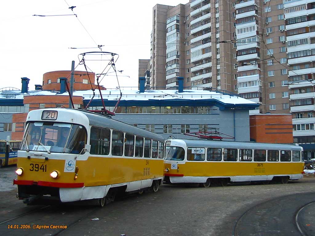 Москва, Tatra T3SU № 3941 Москва, Tatra T3SU № 3941