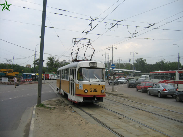 Масква, Tatra T3SU № 3861 Масква, Tatra T3SU № 3861