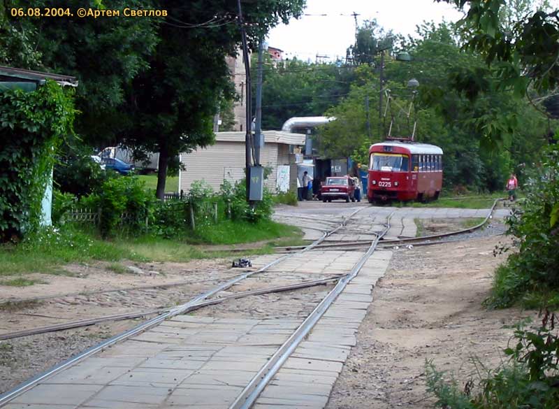 Москва, Tatra T3SU № 0225