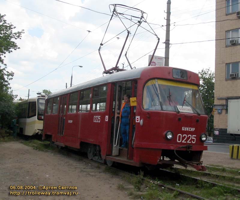 Moskva, Tatra T3SU Br. 0225