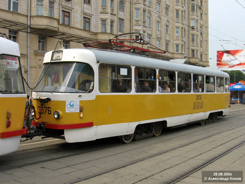 Москва, Tatra T3SU № 3576 Москва, Tatra T3SU № 3576