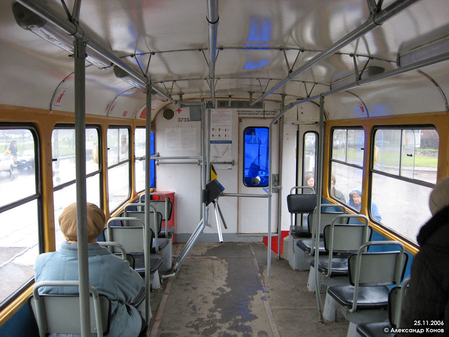 Москва, Tatra T3SU № 3735