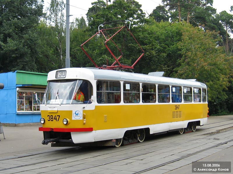 Масква, Tatra T3SU № 3847 Масква, Tatra T3SU № 3847