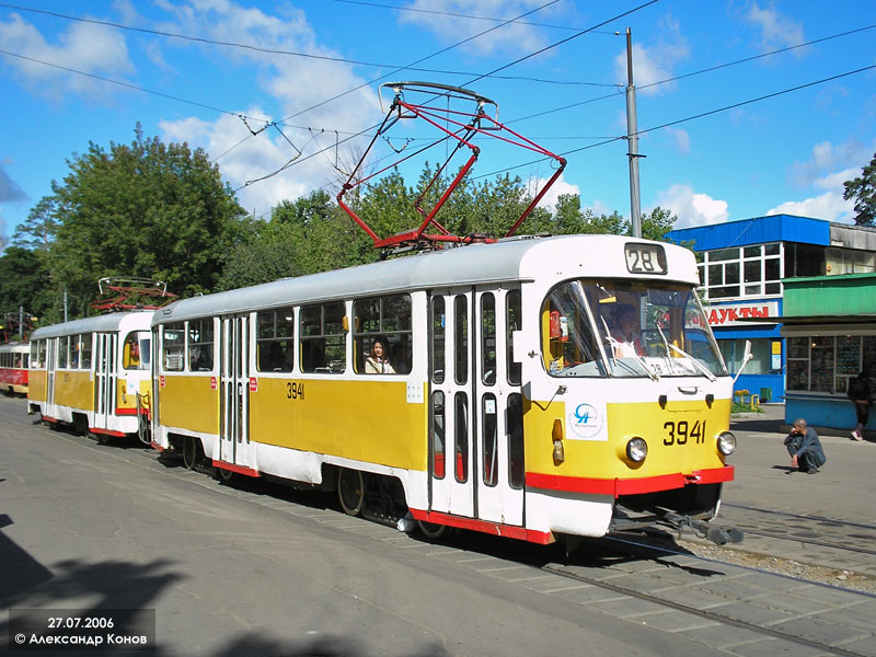 Moskwa, Tatra T3SU Nr 3941