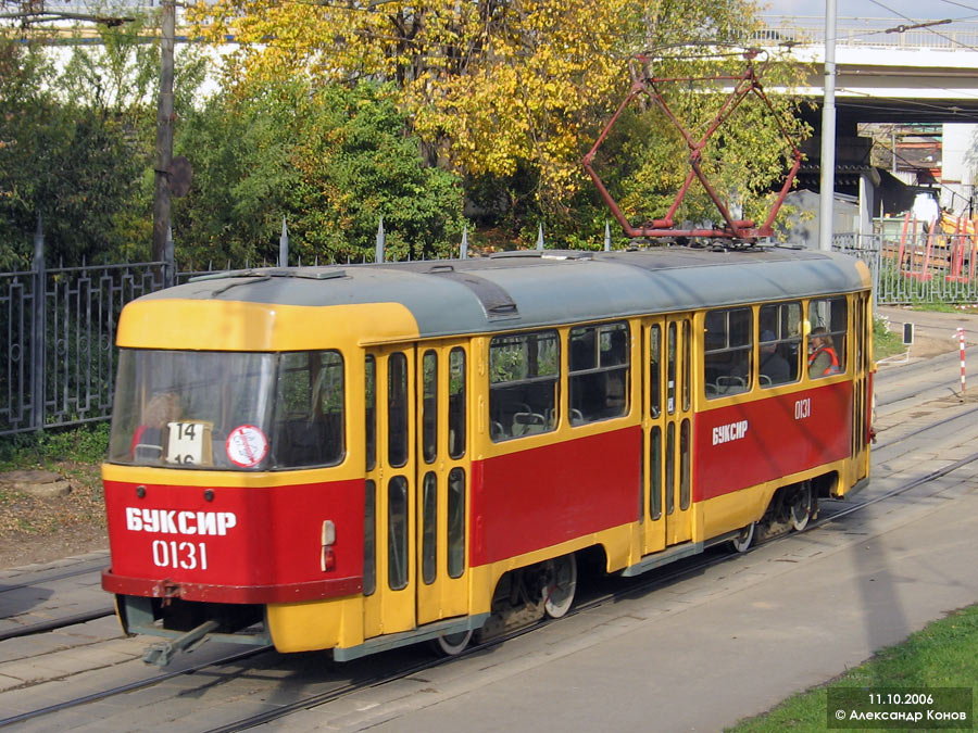 Москва, Tatra T3SU № 0131