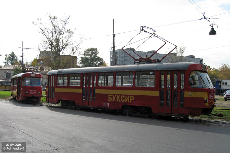 Москва, Tatra T3SU № 0231