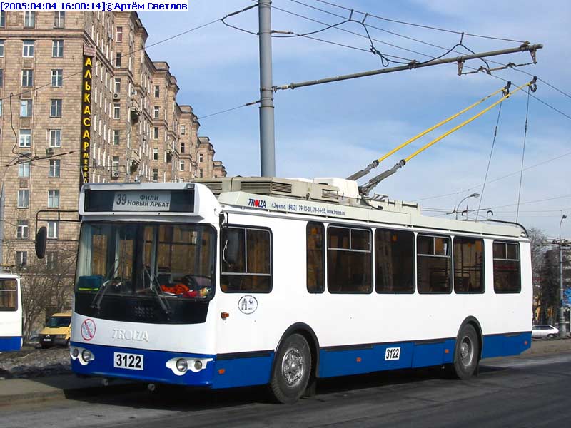 Москва, ЗиУ-682Г-016.02 (с широкой 1-й дверью) № 3122