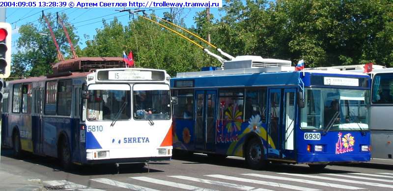 Москва, АКСМ 101ПС № 5810; Москва, ВМЗ-5298.01 (ВМЗ-475, РКСУ) № 6930