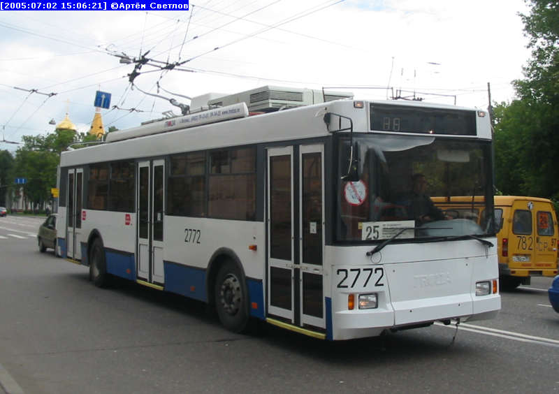 Москва, Тролза-5275.05 «Оптима» № 2772